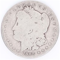 Coin 1888-O Morgan Silver Dollar - Rare Variety!