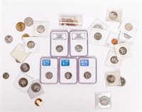Coin Assorted Proof Coins Some Certified NGC