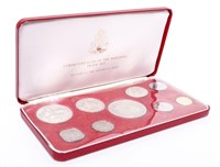 Coin 1974 Bahamas Proof Set 9 Coins W/ Silver