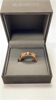 Men’s Brass & Unity Rose gold Coloured Ring
