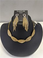 Brand New Kenneth Cole Necklace & Bebe Earrings