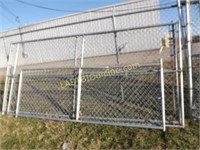 3 different sized Chain Link Fence Gates