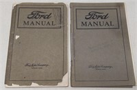 (2) Early Ford Motor Company Manual
Sold times
