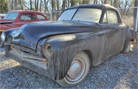 Early 50's Plymouth Business Coupe non running