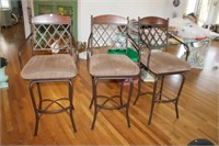 3pc Bar/swivel Chairs by Mimsom