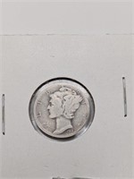 1942-S Mercury Dime