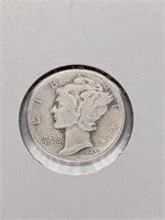 1945-D Mercury Dime