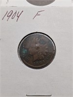Fine 1904 Indian Head Penny