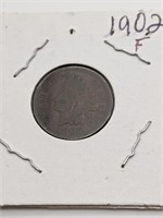 Fine 1902 Indian Head Penny