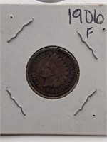 Fine 1906 Indian Head Penny