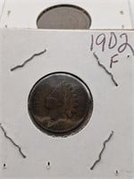Fine 1902 Indian Head Penny