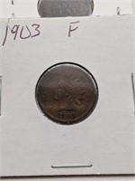 Fine 1903 Indian Head Penny