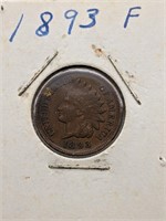 Fine 1893 Indian Head Penny