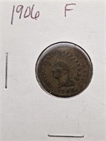 Fine 1906 Indian Head Penny