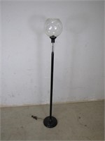 72" Tall, Glass Domed Floor Lamp