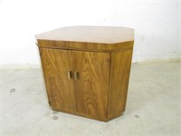 Drexel Heritage Brand Octagonal Wood Side Table