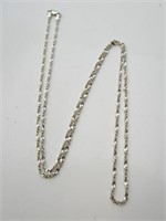 925 Sterling Silver 26" Necklace Chain