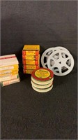 8mm film and reels