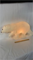 Lighted polar bear