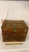 Wild Turkey wooden box