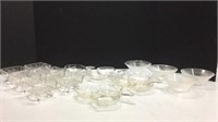 Assorted Glass Snack Dishes K14C