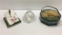 Antique Cheese Dish and More K11B