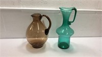Two Large Pitcher Type Vases K11B