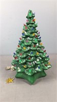 Large Vintage Light Up Christmas Tree - Porcelain