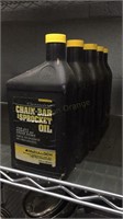 5x Chainsaw Oil