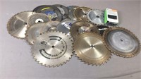 Lot Of Saw Blades Wheels Chainsaw Chain