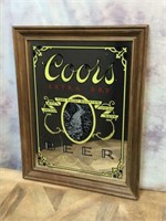 Large Coors Advertising Mirror