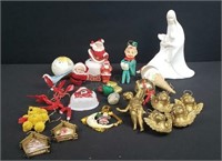 Vintage Christmas Ornaments Elf  Angels And More