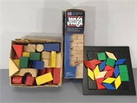 Games -Jenga, Wood Block Set, Puzzle