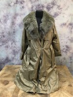 Rudolph'o Winter Coat w/Fur Collar -Fur Lined