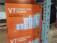 V7 toning skin kit with vitamins bio aqua