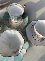 Tea Cup and Saucer Sets Made in England (4)