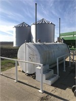 2500 Gallon Large Fuel Tank - Double Wall w/
