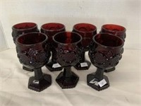 Avon glassware set of 7 glasses