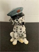 dalmation with grey hat on