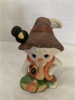 little scarecrow boy figurine
