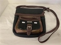 MULTISAC womens purse black and brown