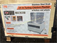 CHICKEN PLUCKER W/BOTTOM AND SHEELS 110V/60HZ