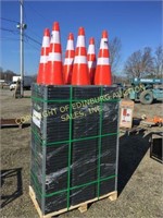 QTY OF (252) REFLECTIVE 29'' TRAFFIC CONE