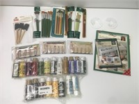 Lot of Painting Supplies - New Brushes - Paint