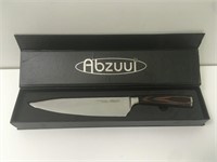 Abzuul Stainless Steel Butcher Knife in Case