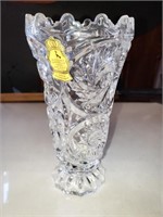 SMALL VASE - LEAD CRYSTAL - APPROX. 6" TALL