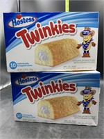 2 boxes hostess twinkies