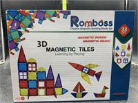 3d magnetic tiles 33piece set