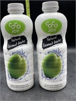 2 Natural coconut water 34fl oz each
