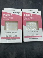 2 boxes pimple patches